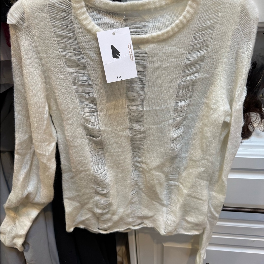 Elegant Cream Sweater